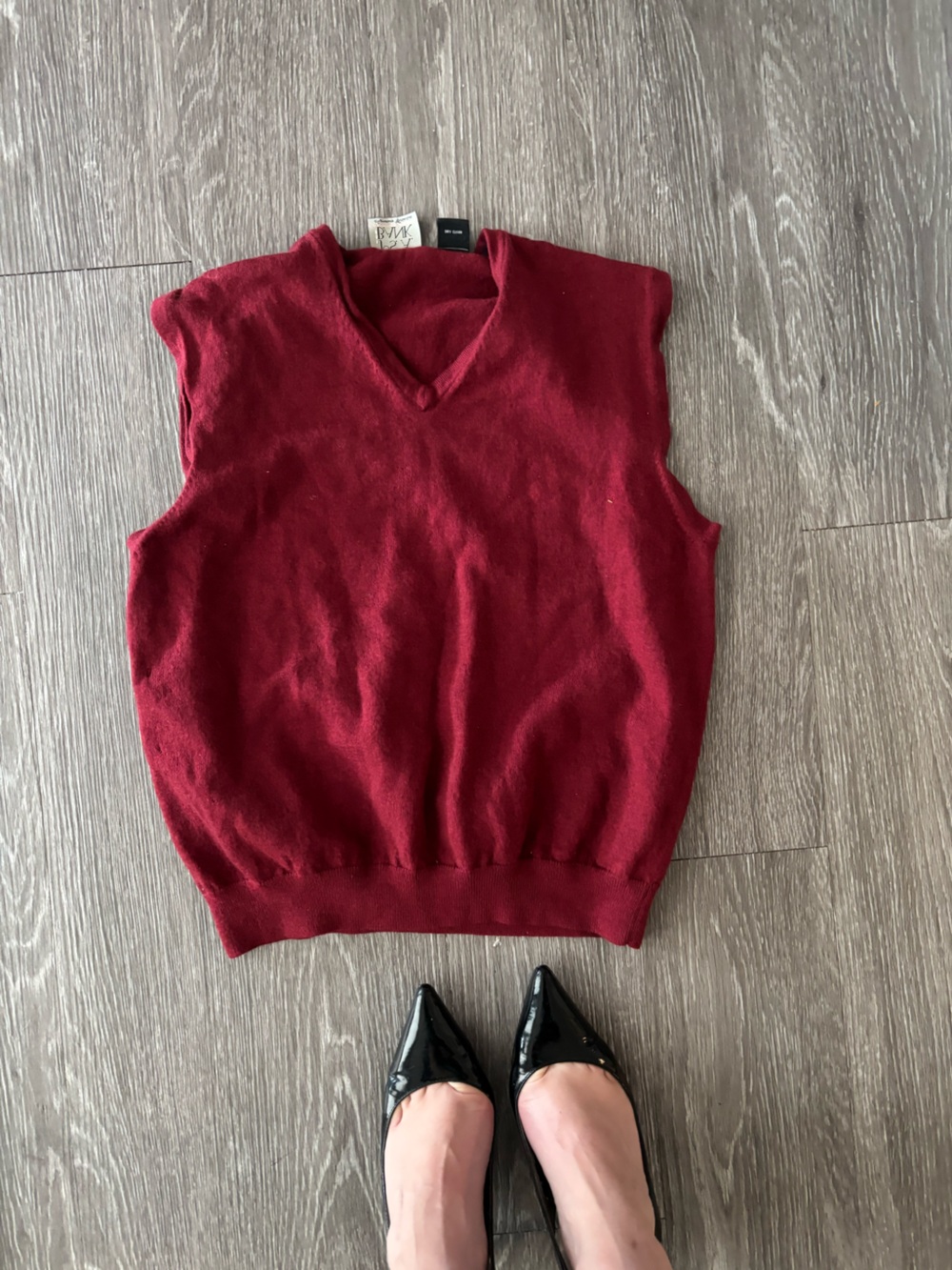 %100 Merino Wool vest- Deep Wine
Jos. A. Bank, healthy sleeping shirt fabric